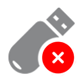 Hordozható adattárolót (pendrive, külső merevlemez) sem szabad csatlakoztatni, hiszen ezzel a fertőzést továbbviheted egy másik számítógépre.
