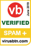 VB Award - white VB Award - spam+ verified