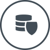 Data Leak Prevention Data Leak Prevention dark grey icon