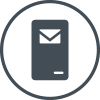 Mail Security Mail Security dark grey icon