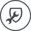 Security services Security services grey icon