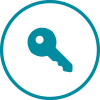 ESET Secure Authentication Two Factor Authentication turquoise icon