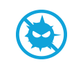 Virus Protection Icon Icon of virus protection